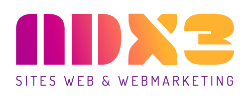 Logo de l'enteprise de création de sites web ADX3